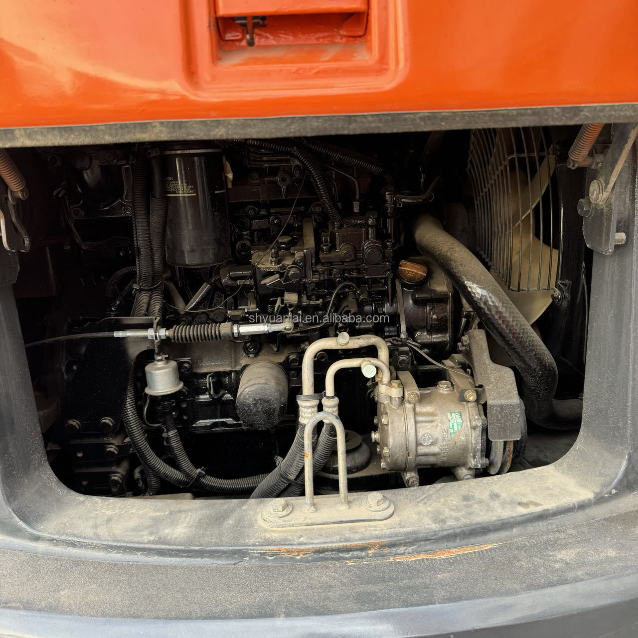 Hitachi ZX65U Second Hand Excavator Original Hydraulic Valve And High Work Efficiency