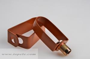 China Copper Epoxy Coated Steel Pipe Clamps Swivel Loop Hanger / Swivel Ring factory