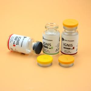 China Custom 10ml Glossy Waterproof Pvc Glass Vial Labels factory