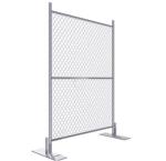 4ft 6ft 8ft Temporary 6x12 Chain Link Fence Panels For Construction