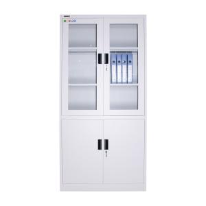 China School Furniture Double Swing Doors File Storage Cabinet Steel Filing Cabinets factory