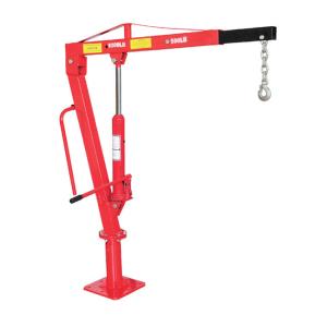 China 1000lbs Swivel Hydraulic Folding Engine Crane Adjustable Boom factory