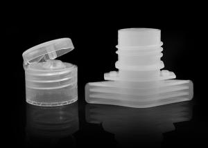 China Plastic Spout Closure With 20-410 Flip Top Lids For Shampoo Compound Bags factory