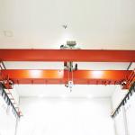 European Standard Double Girder Bridge Travelling Crane Trolley Running Speed