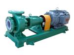 IHF Type Fluoroplastic Alloy Chemical Pump / Chemical Resistant Centrifugal Pump