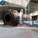 10 Ton Scrap Tire Rubber Recycling Pyrolysis Production Line To Furnace Oil