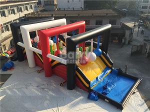 China OEM Giant Inflatable Obstacle Course , Wrecking Ball Game For Event factory