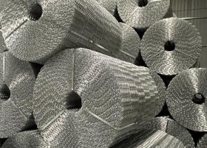 China 2.0mm Marine Reinforcement Curved Line Welded Wire Mesh For Offshore Gas Pipeline factory