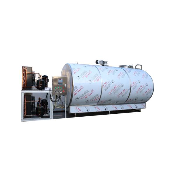 China High Output Dairy Processing Line Hotels Milk Chiller Machine factory