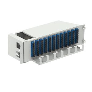 China Data Center 19 Inch Swing Type 96 Cores SC UPC Fiber Optic Patchpanel Optical Equipment 5 factory