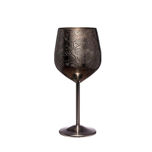 Stainless Steel Wine Glass 18 oz Unbreakable Wine Goblet For Indoor Outdoor