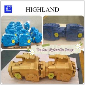 China Variable Displacement Tandem Hydraulic Pumps For Mobile Equipment factory