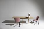 Francois Rovere Living Room Table Sets Oak Nut Wood Black 270 * 100 * 72cm