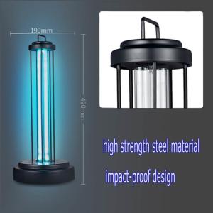 China Time Control UVC Disinfection Lamp / Household Germicidal Mites Lights factory