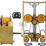 SSJ-A1 Hydraulic Diamond Wire Saw Machine Concrete Cutting 9m Rope Length