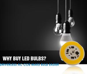 China Flip chip 5000K AC LED COB 15W 220V high efficiency 110-120lm/w Super Aluminum factory