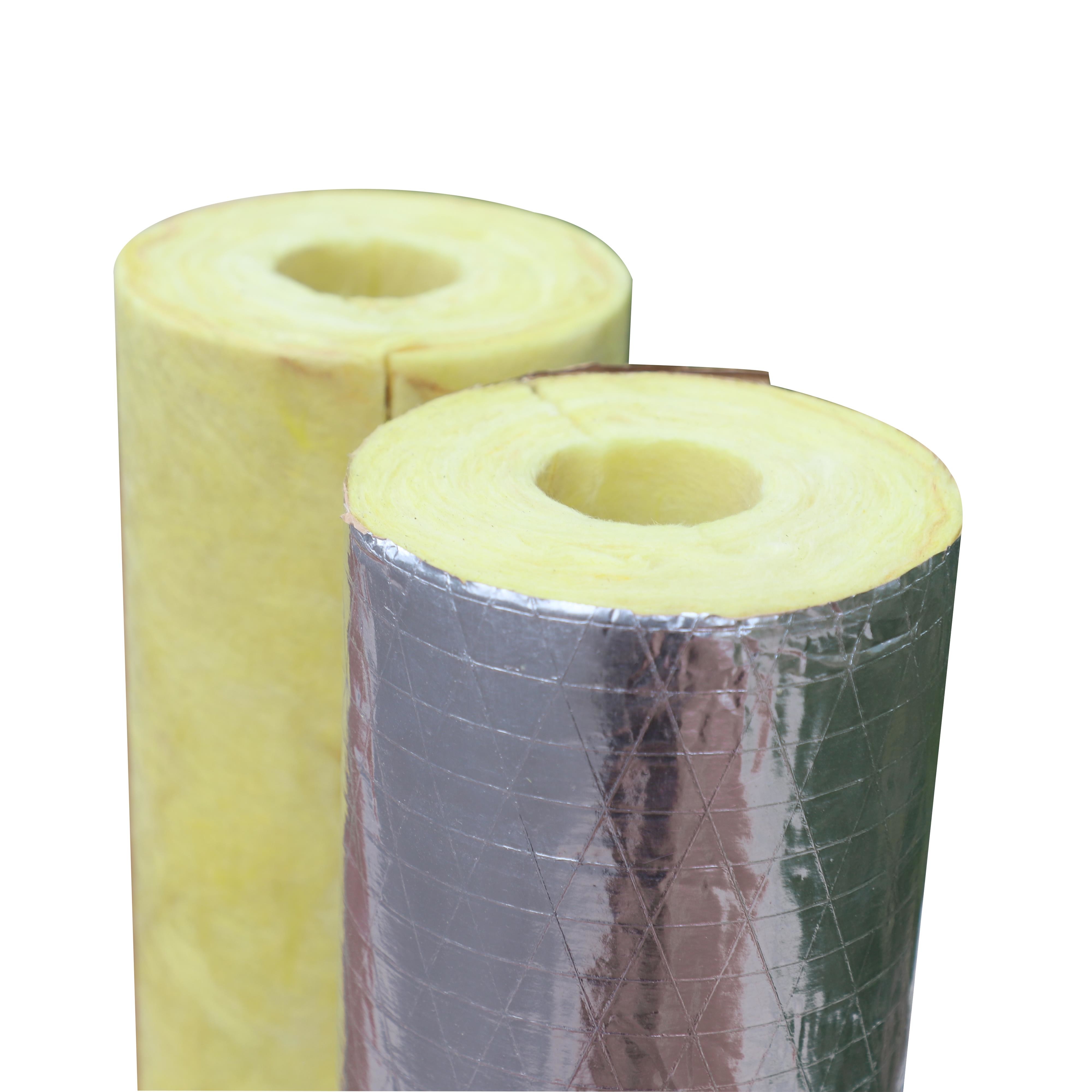 Fireproof And Long-lasting Performance Thermal Pipe Insulation With Glass Wool