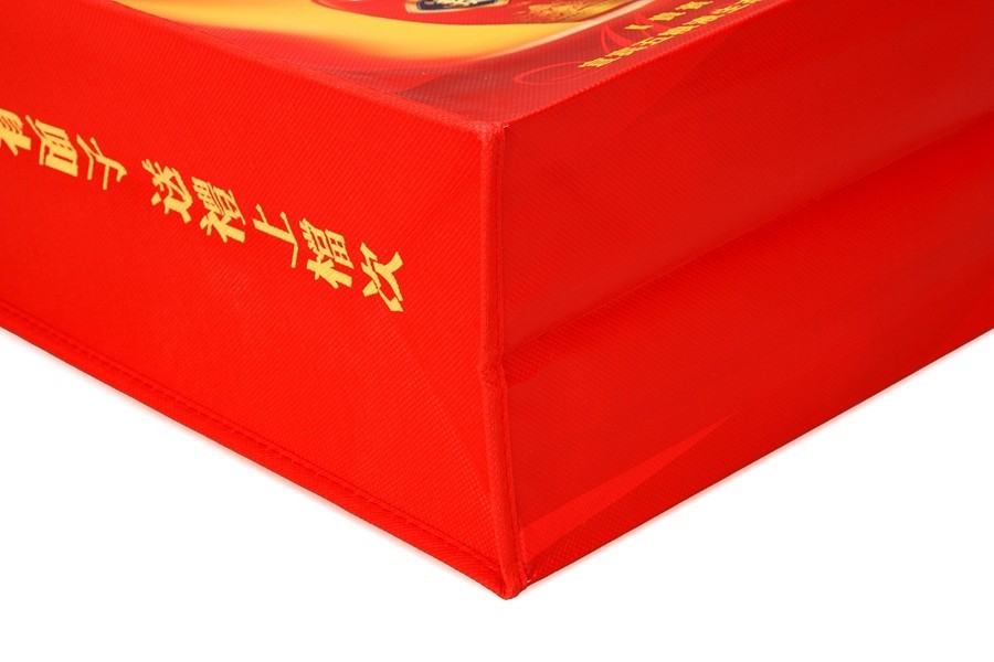 Factory LOGO Lamination Non-Woven Material Handled Sewing non woven bag