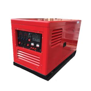 China 15kva Water Cooled Genset 500A Welder Generator , Diesel Engine ARC Welding Machine IP23 factory
