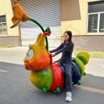 Amusement Park Ride on Dinosaur Electric Scooter for Shopping Mall