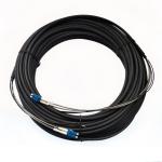 5M DLC-DLC Multimode Outdoor FTTA RRU BBU Base Station Armoured Fiber Optic