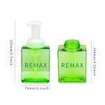 250ml Empty Square PETG Material Color Customized Dense Leak-proof Foam Pump