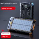 ABS Compass Solar Power Bank 10000mAh for Outdoor Charging and Emergency