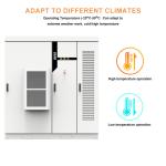 Solar Lifepo4 Battery Energy Storage System 215kwh 230kwh High Voltage Air