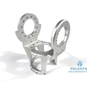 China CNC 5 Axis Aluminum Intelligent Robot Joint Arm Accessories Joint Structural Parts factory