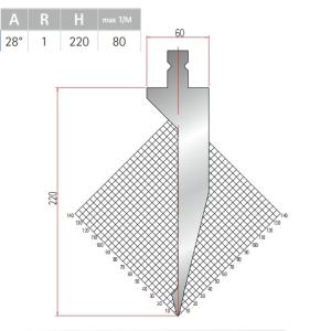 China Polishing Custom Press Brake Tooling 0.02mm Precision Punch Brake Press factory