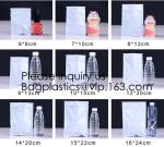 Top zip plastic bag food packaging/ 3 side seal zipper bag/ stand up pouch k bag