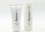 Oval Cosmetic Empty Plastic Lotion Tubes Screw Cap Offset Printing Sealed End
