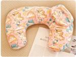 U Shaped 10cm Thick Breastfeeding Support Pillow For Moms And Babies