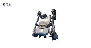 China 8-10min Flying Time 50L Tank Volume Agricultural Spraying Drone 105kg Max Take off Weight factory