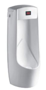 China Sensor Optional Public Bathroom Urinal Ceramic Washdown Wall Mounted Smart Living factory