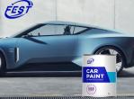 Car Repair Paint 1k Blue Color Auto Coat Low Voc Content And Liquid