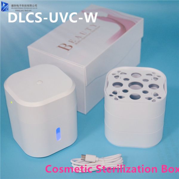 Deep UVC LED Lamp Cosmetic Sterilization Box ABS Material 12000 Times Working