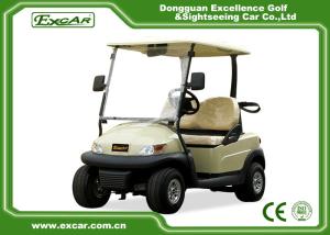 China 72V AC Motor 2 Seater Electric Golf Car 48v Trojan Battery Has CE certificate factory