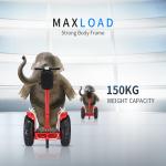 72 V Golf Electric Scooter App Control , Alloy Frame Off Road Segway Scooter For