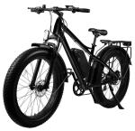 26 Inch Fat Tire Electric Mountain Bike Electric Hybrid Bike 60V 500W Long Range