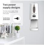 Auto 1300ml Contactless Sanitizer Dispenser Stand Temperature Measuring