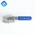 Investment Casting 1000psi Ball Valve 316 Stainless Steel Water PN63