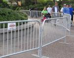 Crazy Crowd Control Barriers / Temporary Fence Panel Corrosion Resistence
