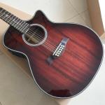 Custom KOA wood Guitar OEM 12 strings k24ce koa classic acoustic guitar