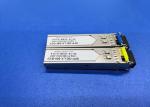 1.25Gb/S 60KM Fiber Optic SFP Module BIDI 1550/1490nm Simplex LC Connector