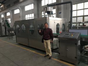 China Stable Automatic Water Bottle Filling Machine Rinsing Filling And Capping Plant factory