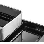 Under Sink Kitchen Storage Rack Clutter-Free 2 Tiers Stainless Steel Kitchen