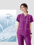 Customized Logo Woven Fabric Doctor Uniforms for Hospital Staff in High Fashion