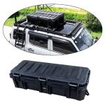 Black Roof Rack Carrier Universal Luggage Car Roof Rack Storage Box with OEM