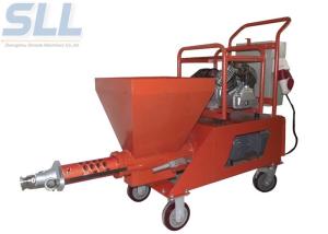 China 380 V 7.5kw Mortar Spraying Machine Ready Mix Spray Plaster Machine For Exterior factory